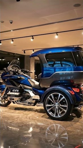 A Motorcycle With a Mini Camper Cabin?! 2026 Concept