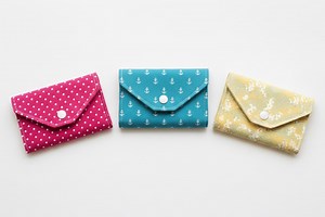 How to Sew a Mini Wallet Sewing Pattern PDF: Beginner DIY Small Pouch - Etsy