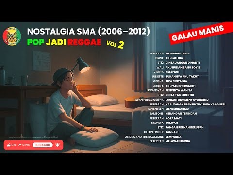 Pop Indonesia 2006–2012 Versi Reggae – Kumpulan Cover Terbaik (Full)