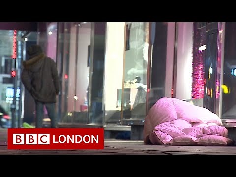 London's young homeless problem 'getting worse'