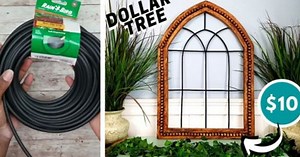 High End Dollar Tree DIY Cathedral Window