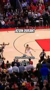 Kevin Durant OUT DUALS Devin Booker and Defeats Suns With GAME WINNER