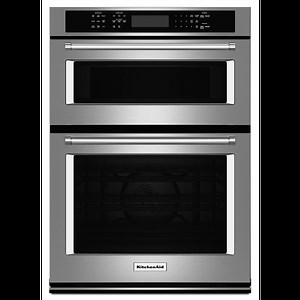 KitchenAid KOCE500ESS 30 inch Stainless Convection Wall Oven/Microwave Combination