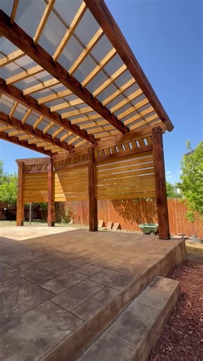 SkyPoly Unique Pergola Design in Denver