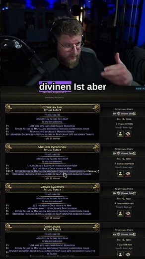 Tablet Crafting - Die besten Mods für den besten Profit in #PoE2 0.5 | #terence_ auf #Twitch