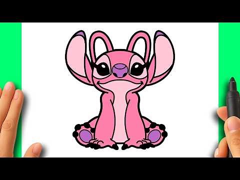 How to Draw Angel from Lilo and Stitch - Easy and Fast!