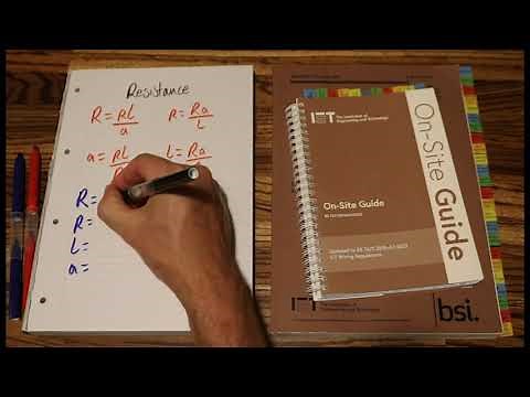Resistance formula explained and transposed