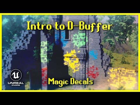 D-Buffer Decals changed my life! [UE5]