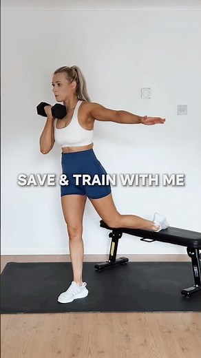 45 Min Full Body Dumbbell Workout 💪 All Standing & No Jumping #Shorts ⭐