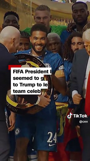 Trump Celebrates Chelsea's FIFA Club World Cup Victory