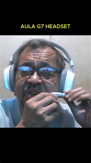 Para dun po sa nagrequest ng review ng AULA G7 headset. 😁 Hindi sya full tech review pero parang medyo review na rin siguro. 😂 #aula #G7 #headset | Old Noob Gaming