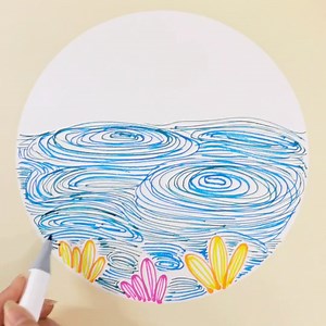 1.5K views | Title: "Spring Circle Painting: Fun and Easy Craft Tutorial for Kids (Ages 4-8)" Hashtags: #ParentChildHandicraft #SpringThemePainting #KindergartenHandicraft #ChildrensCreativeArt #PaintingTutorial | paper craft ideas | Facebook