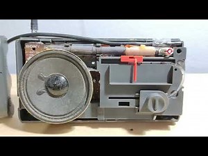 Testing a Sony ICF - 303 FM/AM Vintage Radio