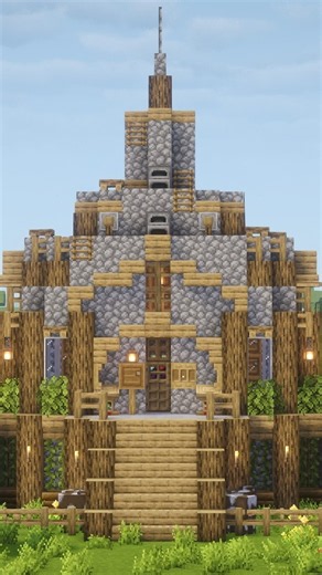 【マイクラ】この家かっこいい #shorts #マイクラ