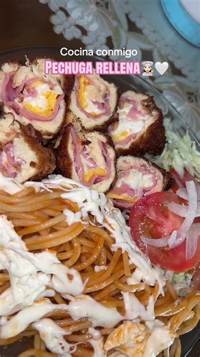 Receta de Pechuga Rellena con Marycarmen