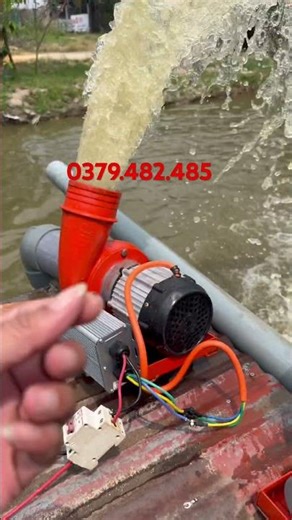 Máy bơm 48v ống 110 chuyên lưu lượng #maybomnuocgiare #maybom #xuhuongyoutube #mientay