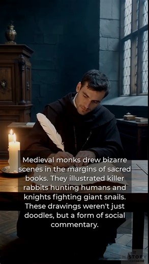 14K views · 484 reactions | In the scriptorium of a 14th-century...