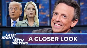 Seth takes a closer look at Trump directing his attorney general, Pam Bondi, to prosecute his political opponents, as well as his push to silence TV networks by threatening to revoke their broadcast licenses. | Late Night with Seth Meyers
