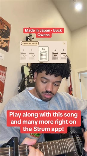 Yuri Ware on Instagram: "Learn how to play Made in Japan by Buck Owens on guitar! #fyp #guitar #madeinjapan #buckowens"