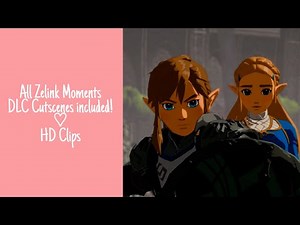 All Zelink Moments in Age of Calamity (DLC cutscenes included)