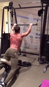 #exerciseoftheday #eotd Cable Incline Pushdowns: -grab the bar and station your body face down on an incline bench just out of reach of racking the weight -before pushing the weight down, flare your lats to engage the proper muscles -keeping your lats flared, focus on pushing the weight from your elbows (this prevents using your triceps) -push the weight down to full ROM and return the weight to the top slowly, never releasing contraction Do 4 sets of 8-12 reps, always failing before you hit 13 