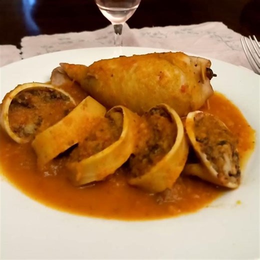 Calamar relleno!!!