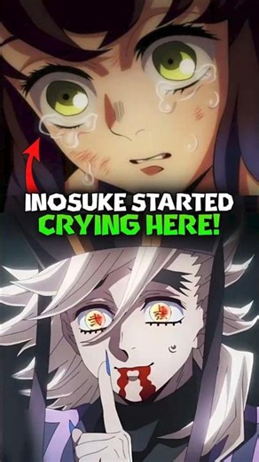 Inosuke Cried During Fight With Doma! Demon Slayer Explained #shorts #demonslayer