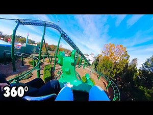 The Dragon (LEGOLAND Florida) - VR ONRIDE - 360° junior coaster POV