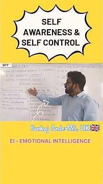 Self Awareness & Self Control 🧠 Emotional Intelligence (EI)