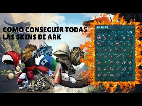 HOW TO GET ALL THE ARK SKINS, very simple!!!