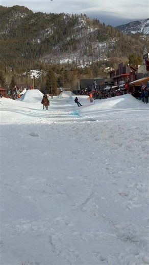 Grand Lake skijoring today- what a ride! #gograndlake Colorado Rules | Colorado Rules