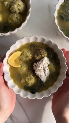 Spinach Gnudi in Parmesan Broth, and my gnudi apology tour!! Comment recipe for the full recipe and I’ll make sure you get it 😌 or going to my site will get you there: https://justinesnacks.com/spinach-gnudi-in-parmesan-broth/ #gnudi #parmesanbroth #soups | Justine Doiron