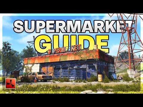 Rust Guide Abandoned Supermarket Monument — Loot, Recycler & PvP