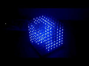 8x8x8 LED Cube Demo 48 Animations