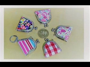 Easy DIY! How to make a small coin purse (can also be used to store accessories)