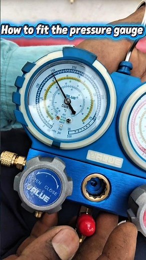 How to Fix Faulty Pressure Gauge | AC Technician Tips 🔧💨 | Sachin AC Technician #acinstallation