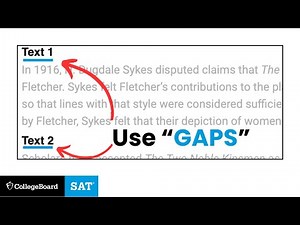 Digital SAT: Cross-Text Connections (FULL GUIDE)