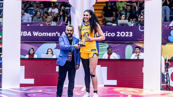 Gamecock Kamilla Cardoso Leads Brazil to FIBA Women’s AmeriCup Gold