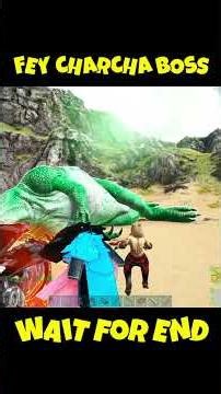 Taming Fey Carcharodontosaurus 🔥 ARK Primal Fear Redwood Survival #ark #viralshorts #arksurvival