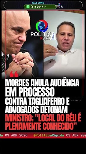 🚨 MORAES UNDER PRESSURE! TAGLIAFERRO'S DEFENSE APPEALS TO THE SUPREME COURT! ⚖️🏛️🇮🇹