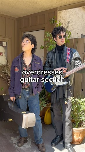 Overdressed Guitarists Vs. Underdressed Rhythm Section #bandhumor #bandmemes #indieband