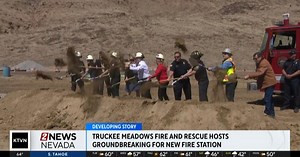 Truckee Meadows Fire and Rescue hosts groundbreaking on new fire station