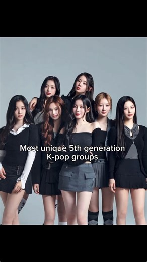 Most unique 5th generation K-pop groups 🤯💥