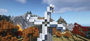 Autumn windmill build Minecraft Map
