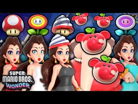 All Pauline Power-Ups in Mario Wonder DLC… 🐘
