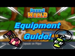How to use EQUIPMENT in Doodle World! - Doodle World PVP Guide