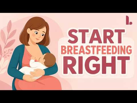 5 Breastfeeding Tips for New Moms | Newborn Breastfeeding Tutorial