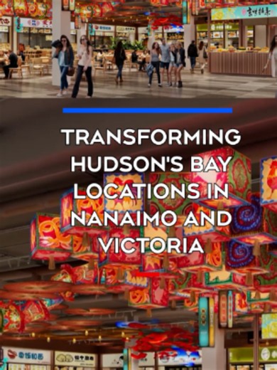 Transforming Hudson's Bay locations into entertainment & experience spaces: A Vancouver Island billionaire is betting on entertainment, food, and experience to bring people through mall doors. Plans were unveiled September 10, 2026 to transform the former Hudson's Bay space at Nanaimo's Woodgrove Centre, and Victoria's Mayfair Mall with promises of new attractions, new retailers, and a major shift in how malls compete for customers. CTV's Andy Garland reports. #FYP #bcnews #vancouverisland #vanc