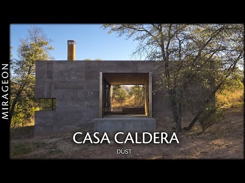 Desert House Made of "Lava-Crete" | Casa Caldera