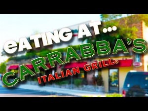 EATING AT - CARRABBA'S ITALIAN GRILL - ORLANDO
